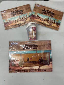 Wild West - Verjaardagset